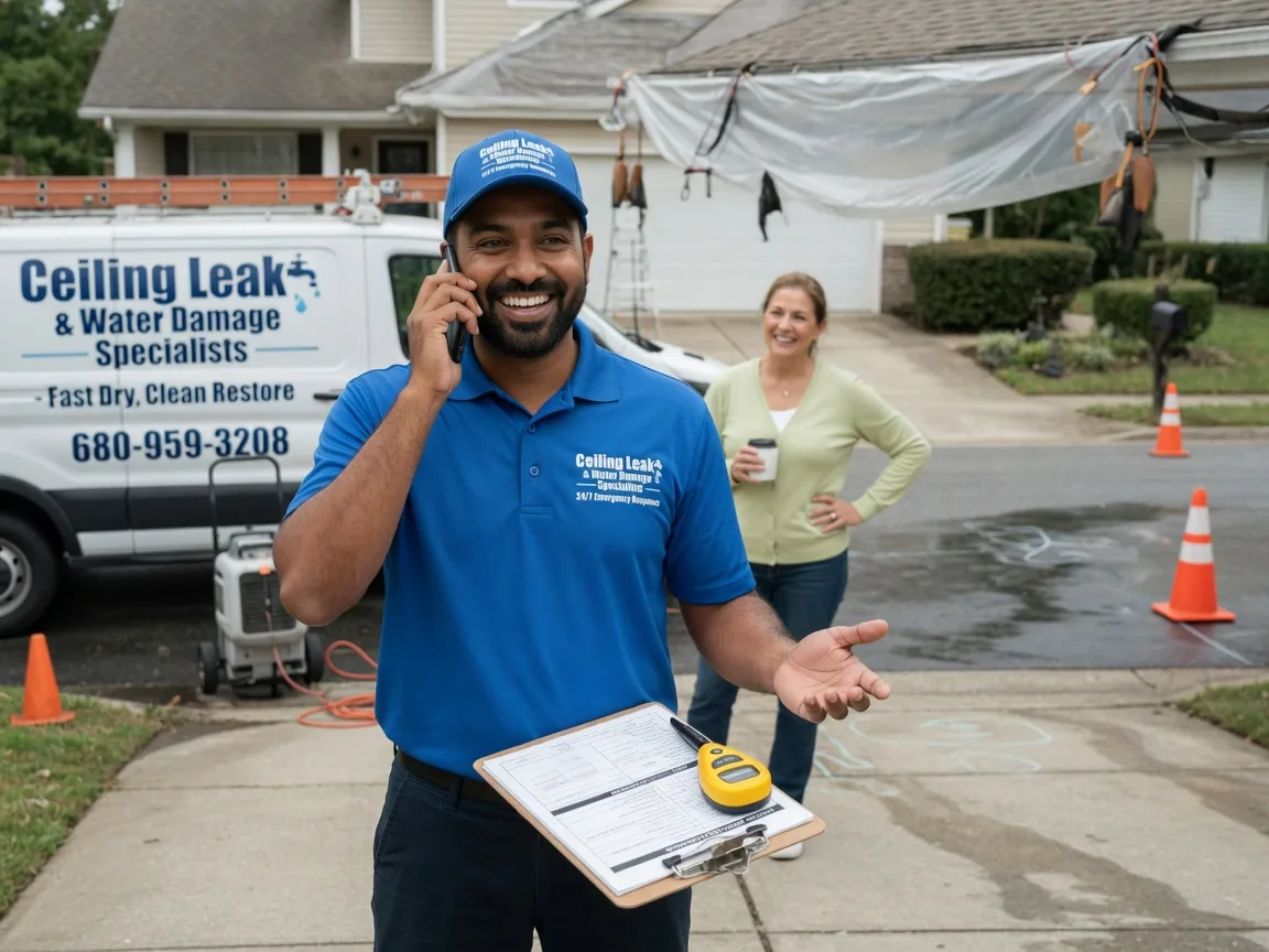 Ceiling Leak Cleanup Glen Rose, TX FAQs